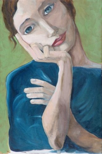 “Pensieri Privati” – olio Su tela (80×100)